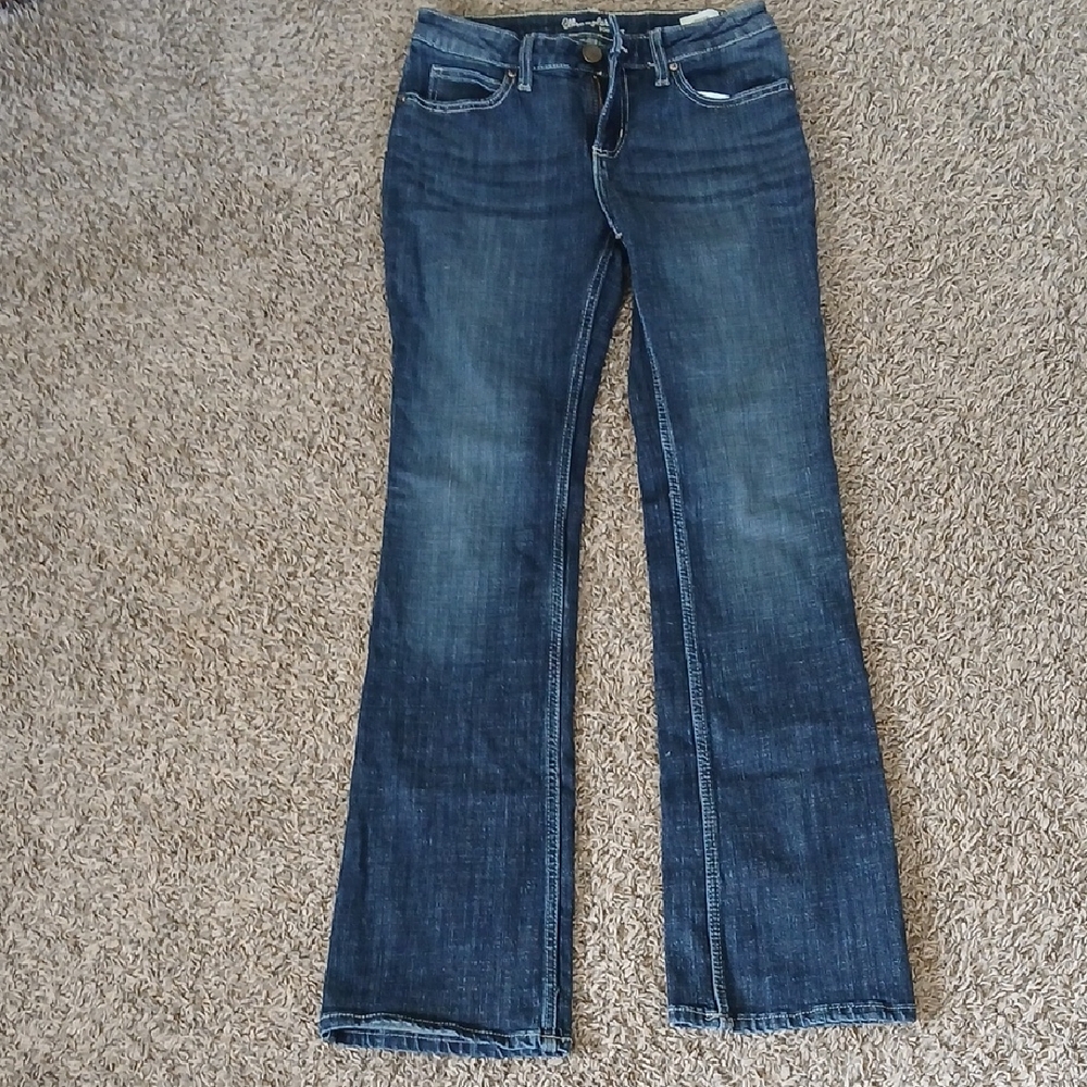 Wrangler Dark Blue Flared Women's Jeans